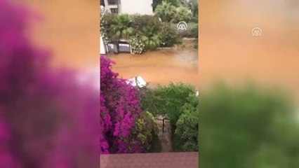 Bodrum'da İçme Suyu İsale Hattında Patlama (1)