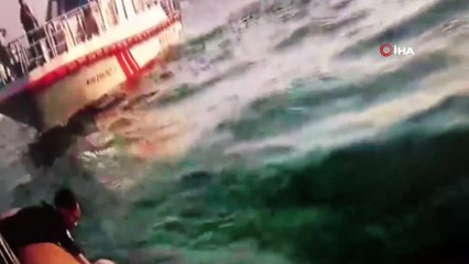 Boğaz’da köprüde aracını ateşe vererek atlayan şahıs toprağa verildi