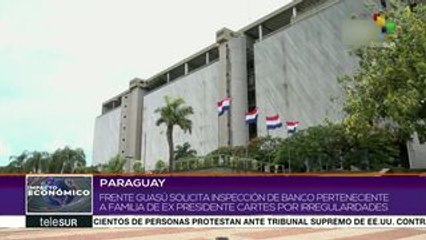 Paraguay: piden inspección a banco de la familia del expdte. Cartes