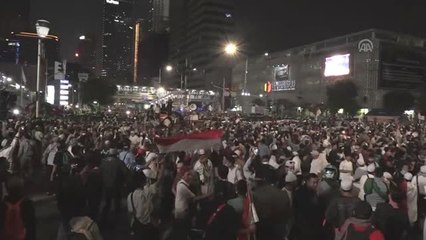 Endonezya'da Seçim Sonucu Karşıtı Gösteriler Devam Ediyor