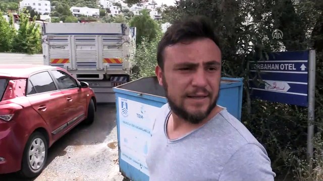 Bodrum'da içme suyu isale hattında patlama (4) - MUĞLA