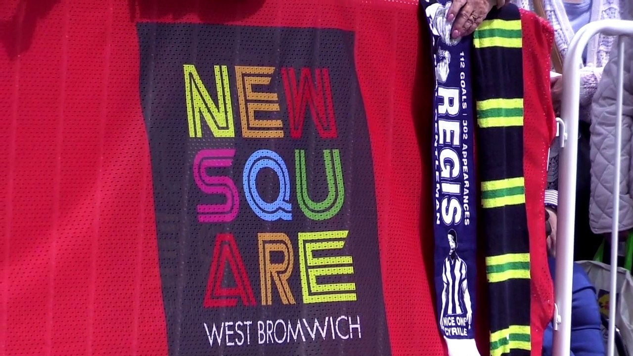 West Brom pay trIbute to the Three Degrees, Regis, Cunningham & Batson