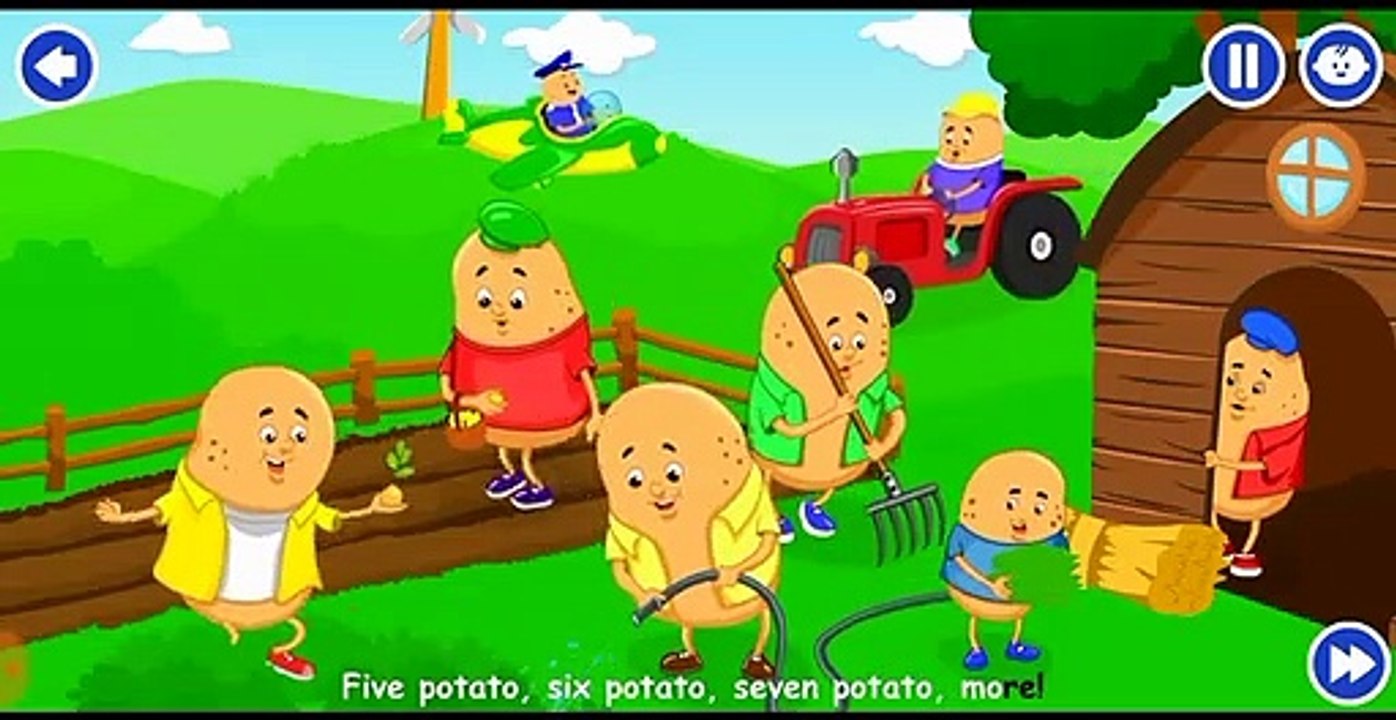 One Potato ,Two Potato  song | ABC Song  | Nursery Rhymes & Kids Songs