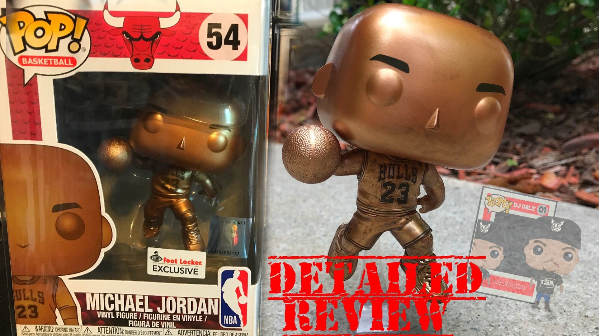 funko pop gold michael jordan