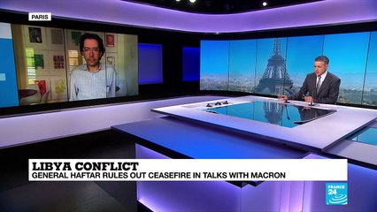 Libya conflict: "Haftar is benefiting from the generosity of international actors, including France "