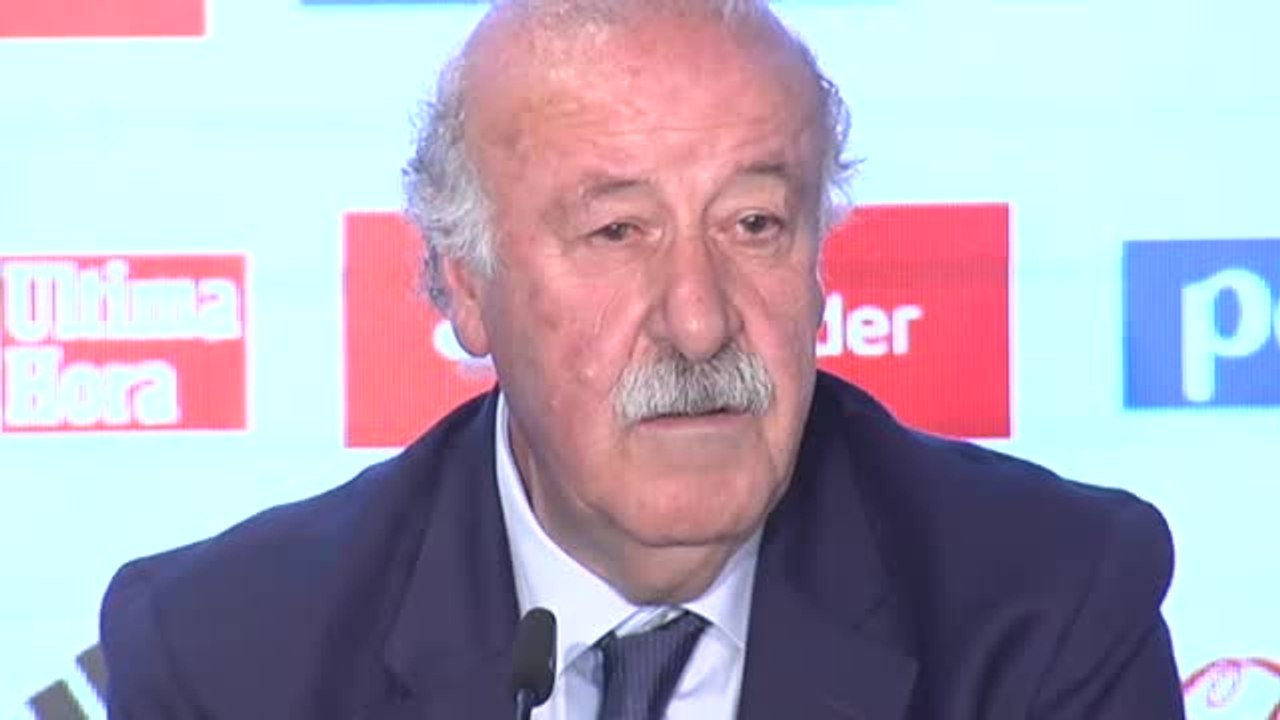 Del Bosque: "Tener tres entrenadores en un año es duro para cualquier club"