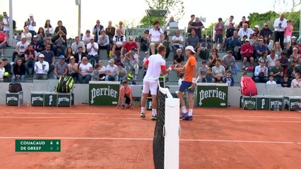 Roland-Garros 2019 : Enzo Couacaud s’offre Arthur De Greef et rejoint le troisième tour