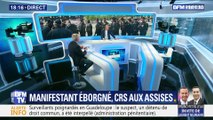 Manifestant éborgné, CRS aux assises