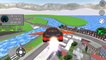 Real Flying Car Simulator Driver Android Gameplay 2019_ Orange Bugatti