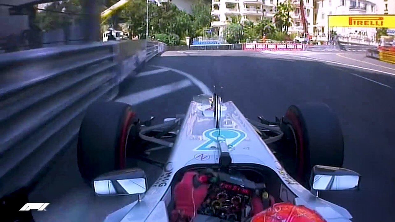 Michael Schumacher Takes Final "Pole Position" | 2012 Monaco Grand Prix