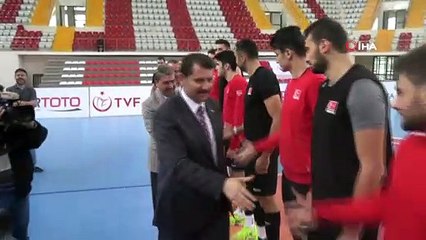 A Milli Erkek Voleybol Takımı Sivas’ta kampa girdi