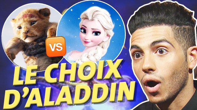 Aladdin : Mena Massoud team Reine des Neiges ou Roi Lion ?
