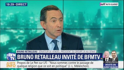 Affaire Lambert: pour Bruno Retailleau, "lorsqu'il y a un doute, le bénéfice du doute doit être du côté de la vie"