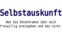 Selbstauskunft - Was geben Firmen über mich preis? [DE | 4K]