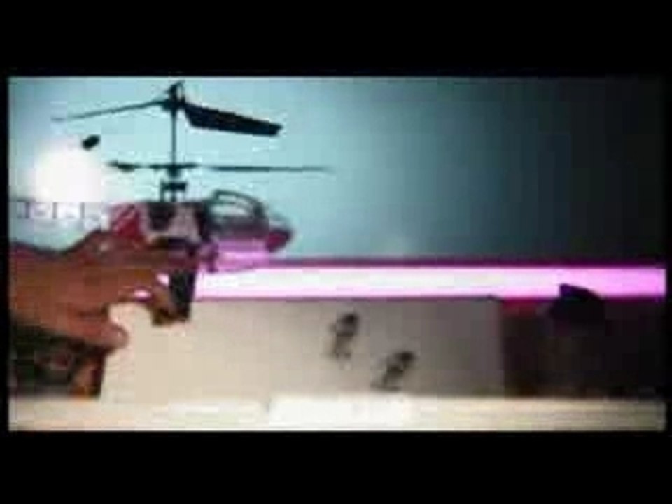 Saut par dessus un Helico