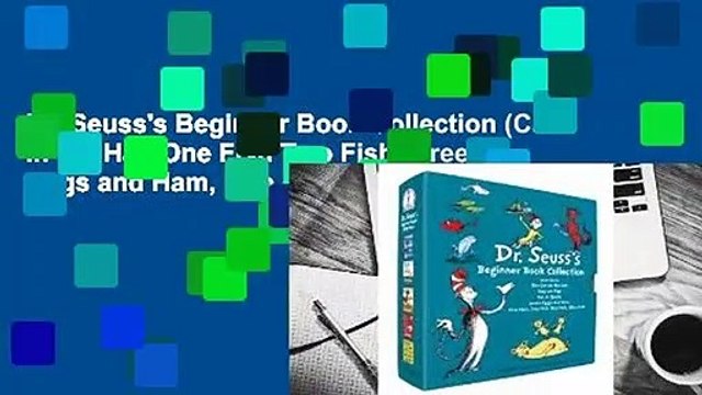 Dr. Seuss's Beginner Book Collection (Cat in the Hat, One Fish Two Fish, Green Eggs and Ham, Hop on