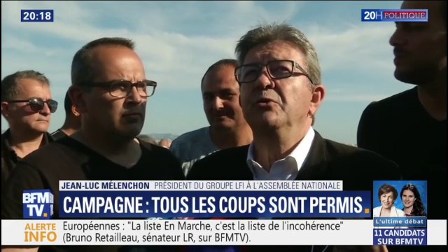 La France Islamiste : Jean-Luc Mélenchon juge les propos de Marine Le Pen grotesques et blessants