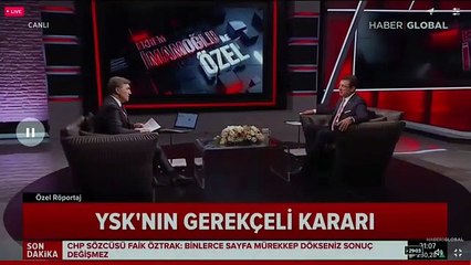 Ekrem İmamoğlu’ndan gerekçe yorumu