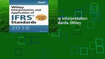 Any Format For Kindle  Wiley Interpretation and Application of IFRS Standards (Wiley Regulatory