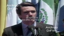 Jose Maria Aznar - Alberto Fujimori - Cumbre Iberoamericana 1996