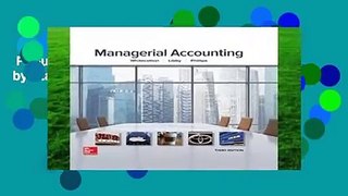 Popular to Favorit  Managerial Accounting by Stacey Whitecotton