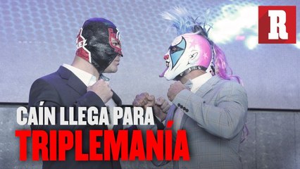 Presentación de Caín Velásquez para Triplemanía XXVII | RÉCORD