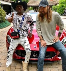 Lil Nas X Gifts Billy Ray Cyrus a Maserati Following 'Old Town Road' Success