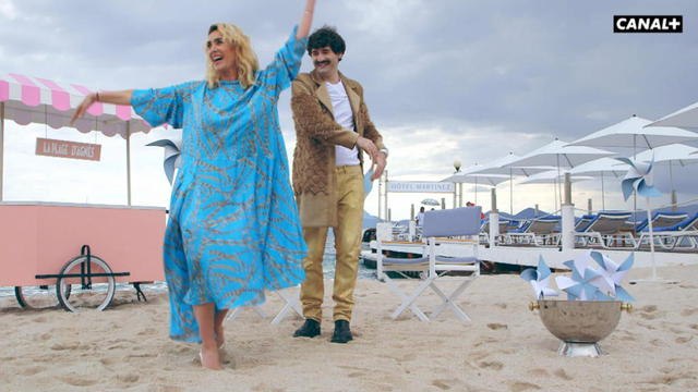 Nicolas Maury sur La plage d'Agnès - Cannes 2019