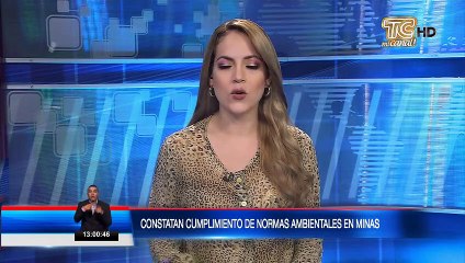 Constatan cumplimiento de normas ambientales en minas