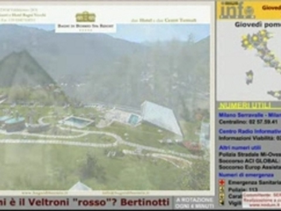 Nodum: Rete InfoFlash Serravalle: esempio loop multiframe