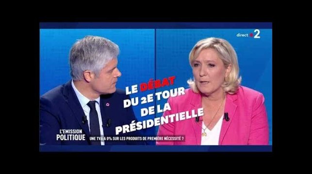 Marine Le Pen répond vertement à Laurent Wauquiez qui lui rappelle le débat de 2017