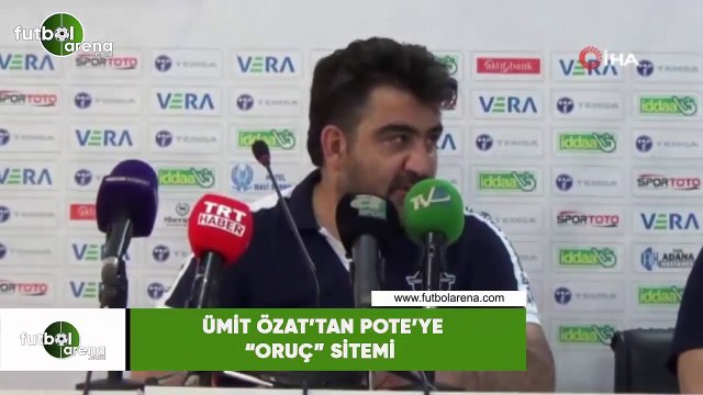 Ümit Özat'tan Pote'ye oruç sitemi