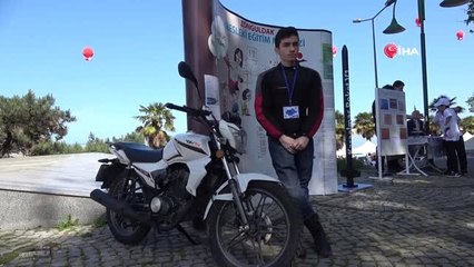 Geçirdiği Motosiklet Kazası Hayatını Değiştirdi...geliştirdiği Proje ile Derece Aldı