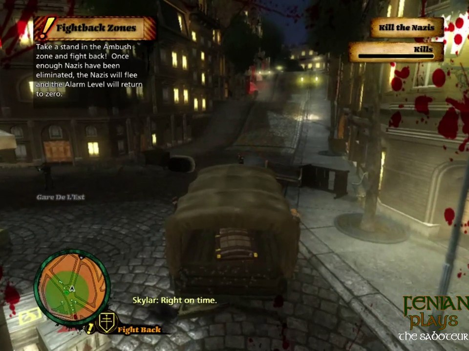 Fenian Plays |  The Saboteur Part 14: Junk In The Trunk