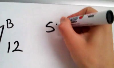 Easy Mathematics - Solve a right triangle using tangent  and secant