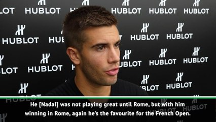 Nadal will always be the favourite on clay - Coric