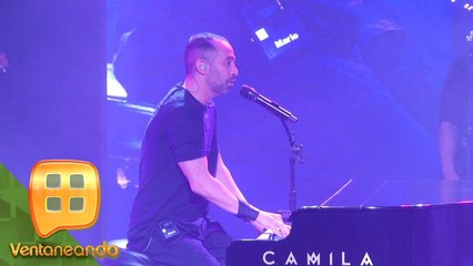 ¡La Choco se fue al showcase que ofreció el grupo Camila para presentar su nuevo disco!