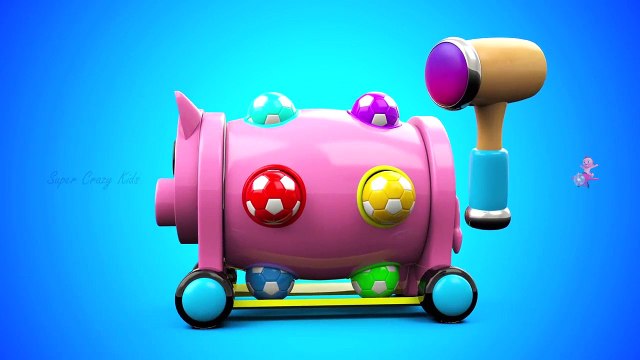 Porcupine Color Pencils Wooden Toy Set - Learn Numbers & Colors for Children Kids Educational Video