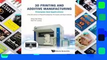 Online 3D Printing and Additive Manufacturing: Principles and Applications - Fifth Edition of