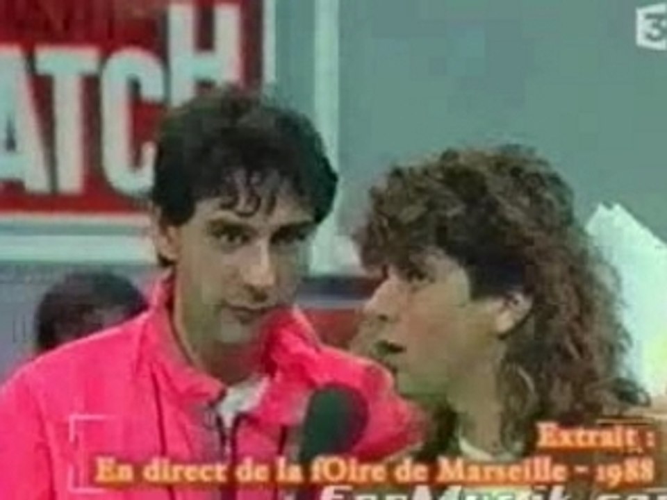 Patrick Fiori à ses débuts-Stéphanie