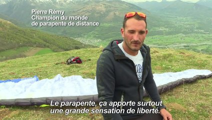Parapente: portrait de Pierre Rémy, "comme un vautour"