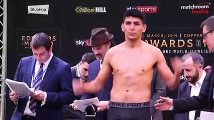 THE GEORDIE GOLOVKIN! - LEWIS RITSON v GERMAN BENITEZ **FINAL** HEAD-TO-HEAD @ WEIGH-IN