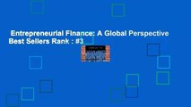 Entrepreneurial Finance: A Global Perspective  Best Sellers Rank : #3