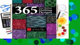 Popular to Favorit  365 Free Motion Quilting Designs by Leah C. Day