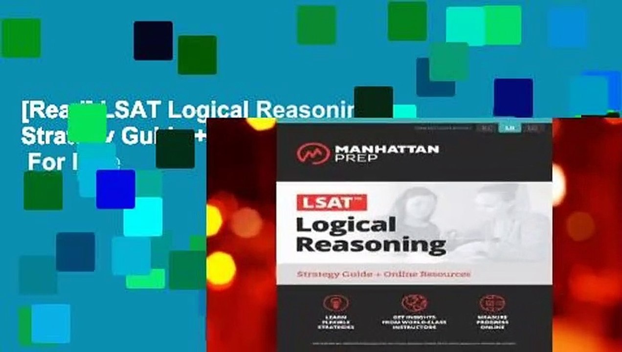 [Read] LSAT Logical Reasoning: Strategy Guide + Online Tracker  For Free