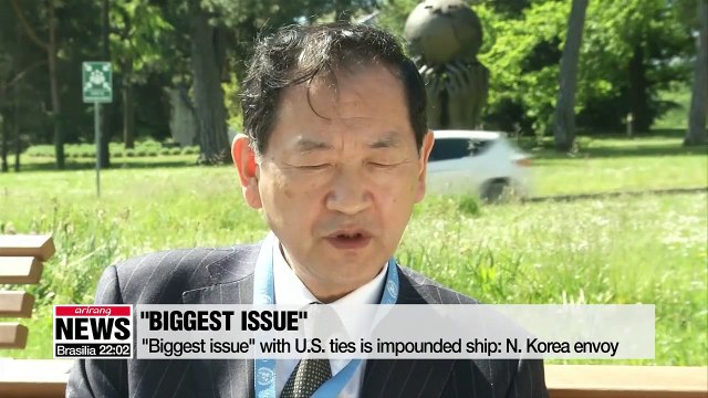 Biggest issue with U.S. ties is impounded ship: N. Korea envoy