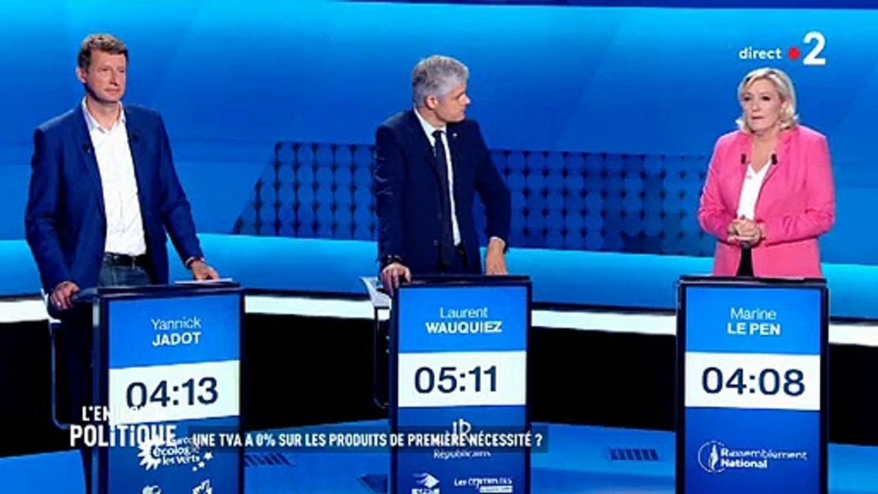 Ce moment où Marine Le Pen mouche Laurent Wauquiez en direct sur France 2 déclenchant les rires du public