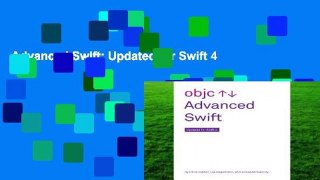 Advanced Swift: Updated for Swift 4