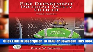 Fire Department Incident Safety Officer  For Kindle