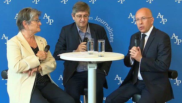 Conférence de presse de l'AJP : M. Eric Ciotti, Député des Alpes-Maritimes, Questeur de l’Assemblée nationale - Mercredi 22 mai 2019